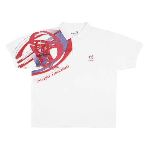YARDSALE x SERGIO TACCHINI POLO SHIRT WHITE